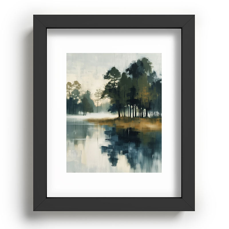 Country Lake II Framed Art Print Gallery Image 57