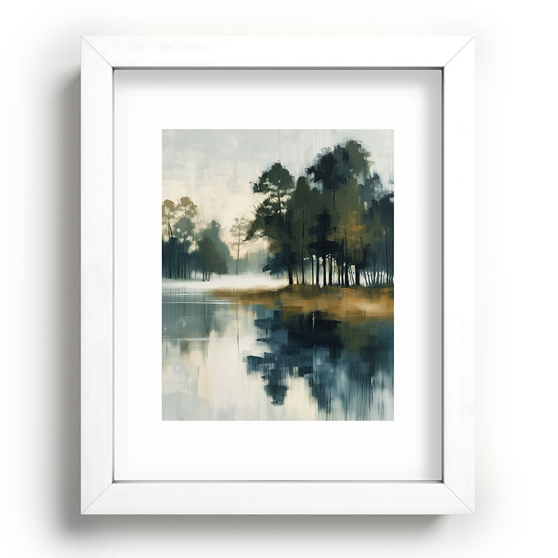 Country Lake II Framed Art Print Gallery Image 75