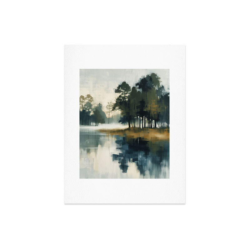 Country Lake II Art Print Gallery Image 6