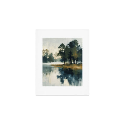 Country Lake II Art Print Gallery Image 1