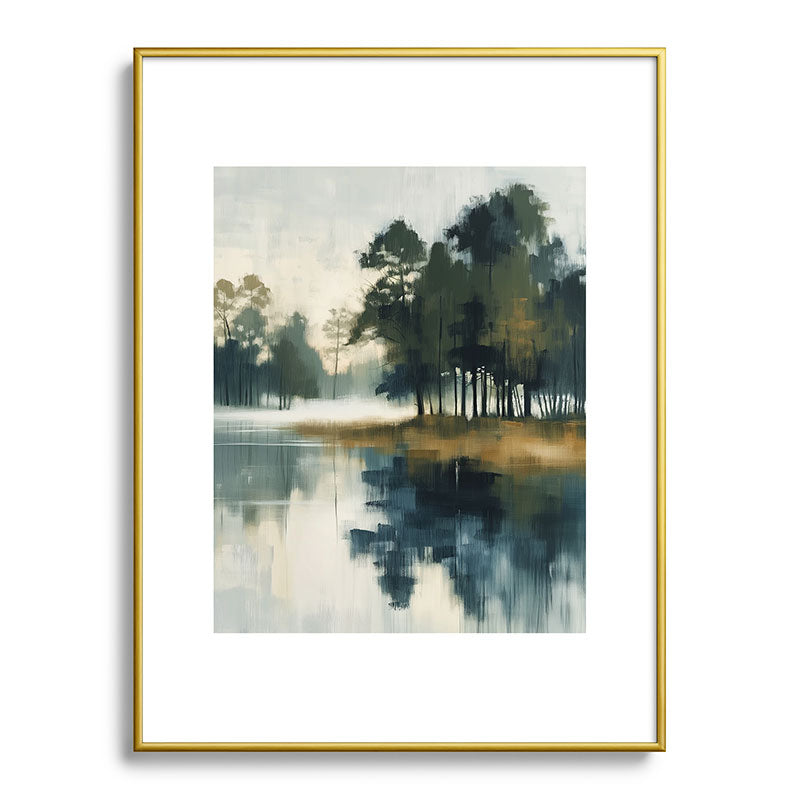 Country Lake II Framed Art Print Gallery Image 92
