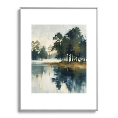 Country Lake II Framed Art Print Gallery Image 99