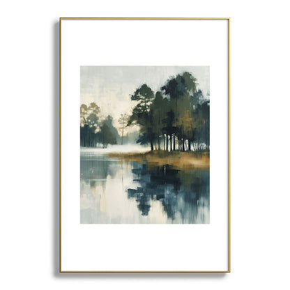 Country Lake II Framed Art Print Gallery Image 94