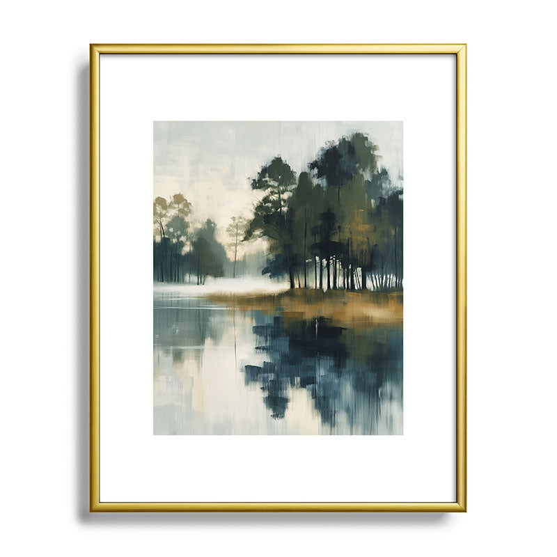 Country Lake II Framed Art Print Gallery Image 88