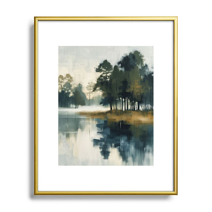Country Lake II Framed Art Print Gallery Image 88