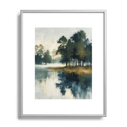 Country Lake II Framed Art Print Gallery Image 96