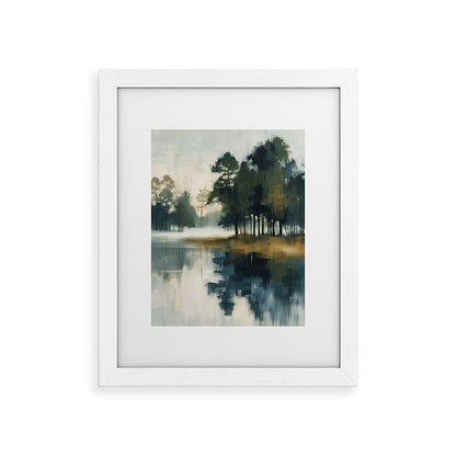 Country Lake II Framed Art Print Gallery Image 54