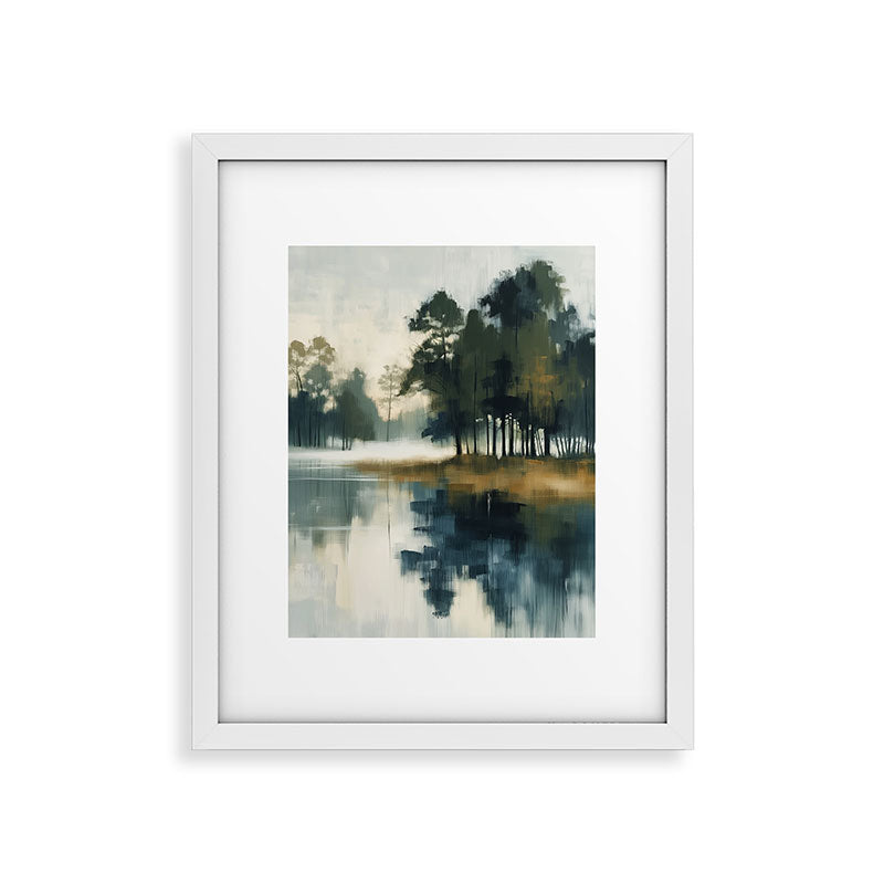 Country Lake II Framed Art Print Gallery Image 23