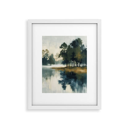 Country Lake II Framed Art Print Gallery Image 23