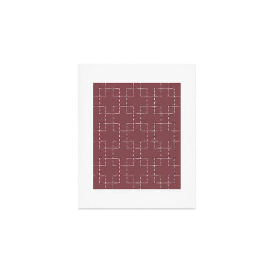 Embrace (Berry) Art Print Gallery Image 1
