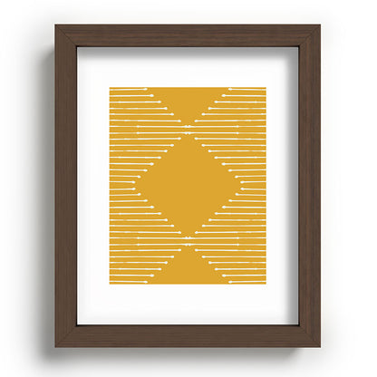 Geo (Yellow) Framed Art Print Gallery Image 37