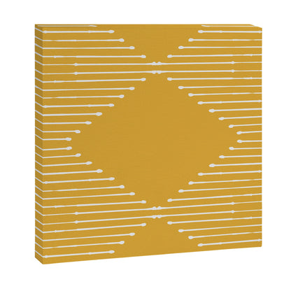 Geo (Yellow) Canvas Print Gallery Image 2