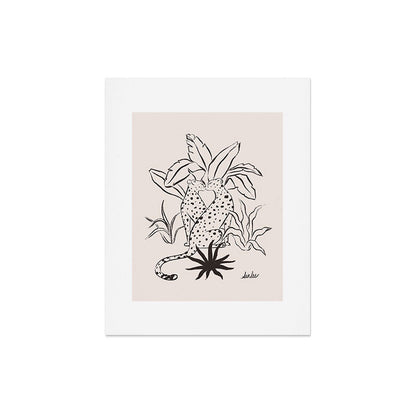 Cheetah Crush lines Art Print Gallery Image 5