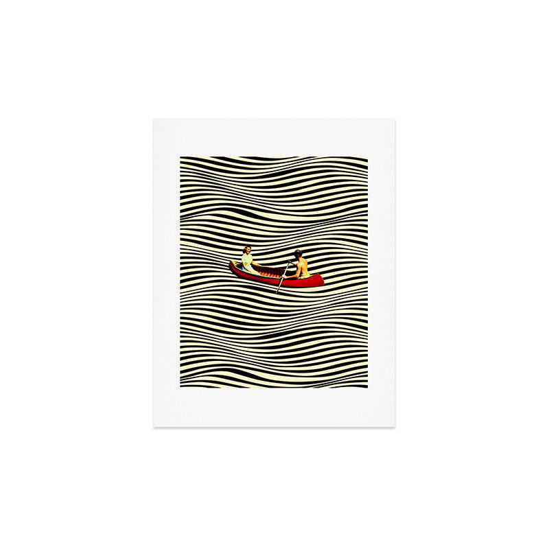 Illusionary Boat Ride Art Print Gallery Image 4