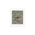 Illusionary Boat Ride Art Print Gallery Image 1