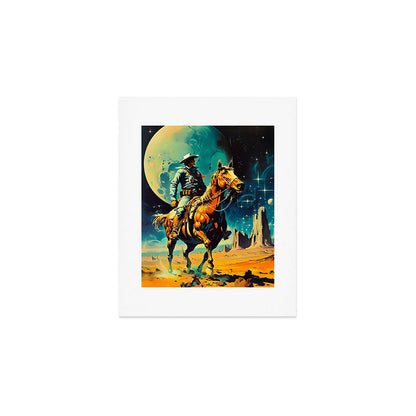 The Space Cowboy Art Print Gallery Image 1