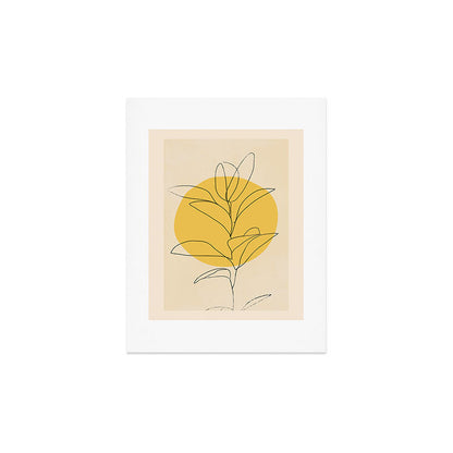 Abstract Art /Minimal Plant 3/2 Art Print Gallery Image 3