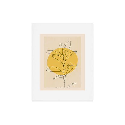 Abstract Art /Minimal Plant 3/2 Art Print Gallery Image 4