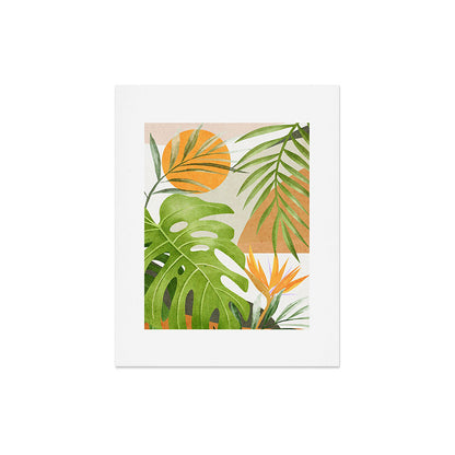Abstract Art Tropical Leaves 20 Art Print Gallery Image 4