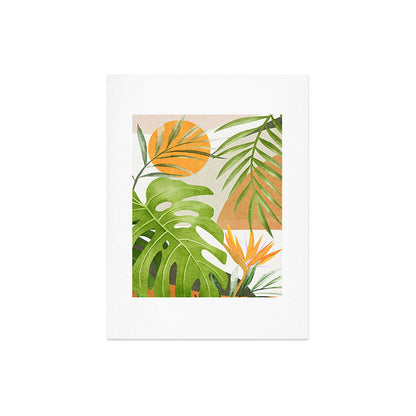 Abstract Art Tropical Leaves 20 Art Print Gallery Image 6