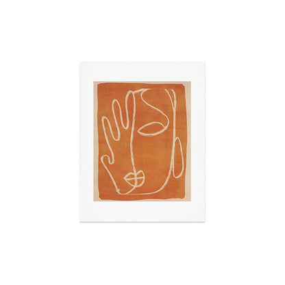 Abstract Face 25 Art Print Gallery Image 3