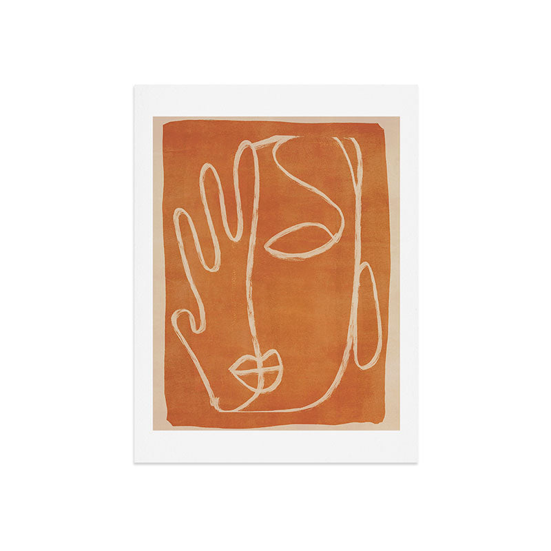 Abstract Face 25 Art Print Gallery Image 7