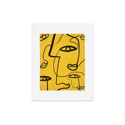 Abstract Faces 4 Art Print Gallery Image 5