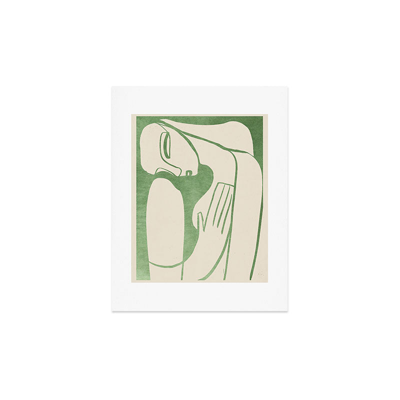 Abstract Female Figure 21 Art Print Gallery Image 2