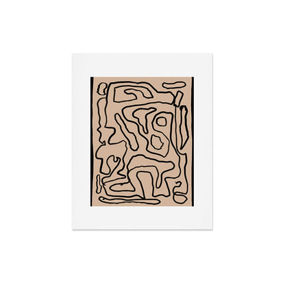 Abstract line art 161 Art Print Gallery Image 5