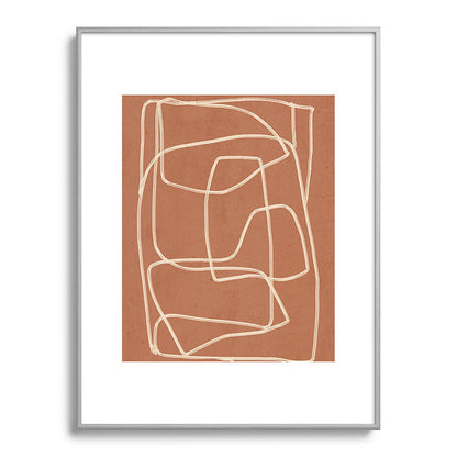 Abstract line art 22 Framed Art Print Gallery Image 98