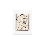 Abstract line art 48a Art Print Gallery Image 1