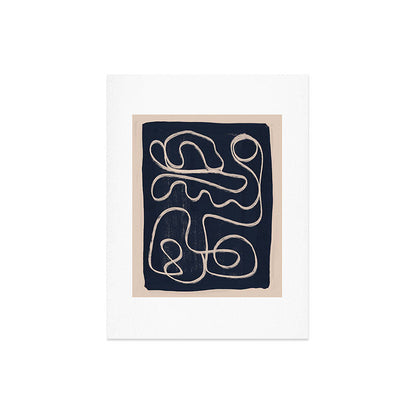 Abstract line art 52 Art Print Gallery Image 6