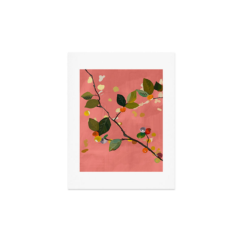 Cherry Fruit Branch III Art Print Gallery Image 3