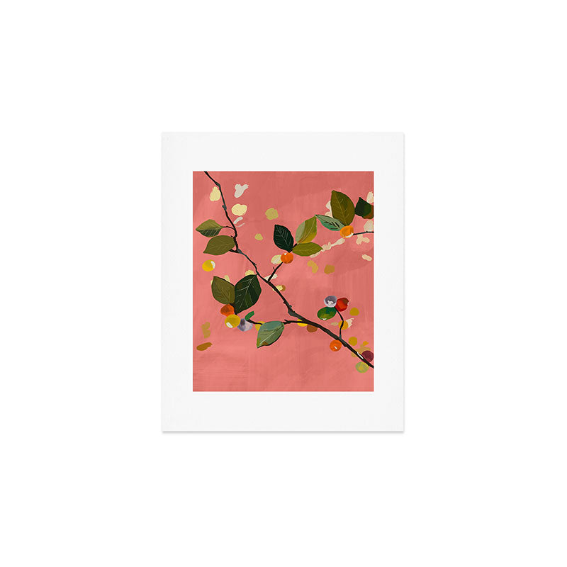 Cherry Fruit Branch III Art Print Gallery Image 1