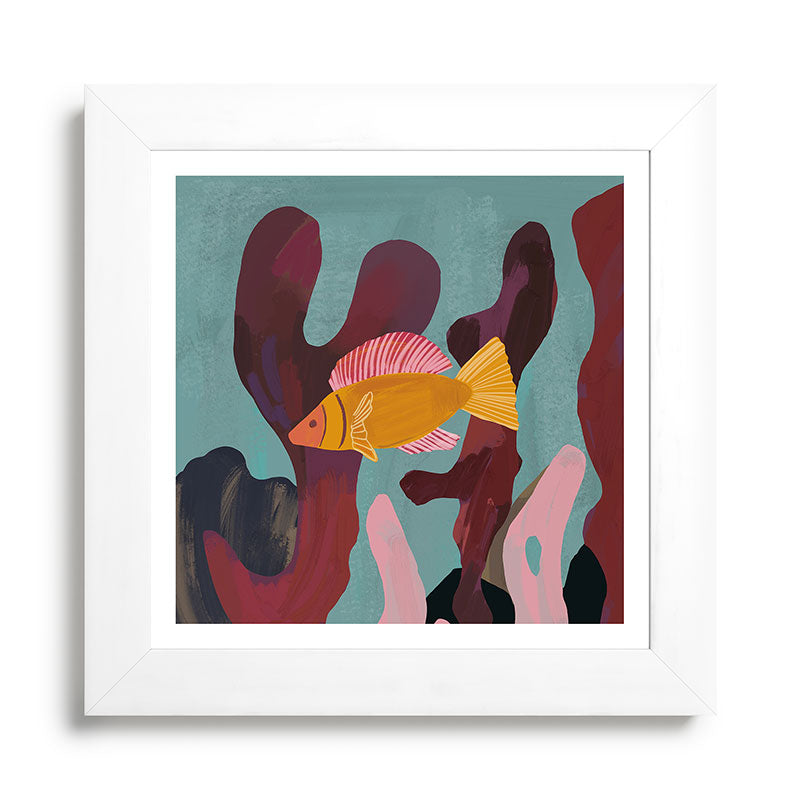 Coral and Fish Framed Art Print Gallery Image 22