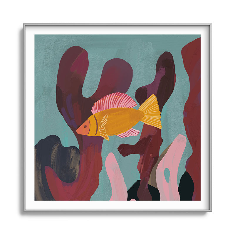 Coral and Fish Framed Art Print Gallery Image 40