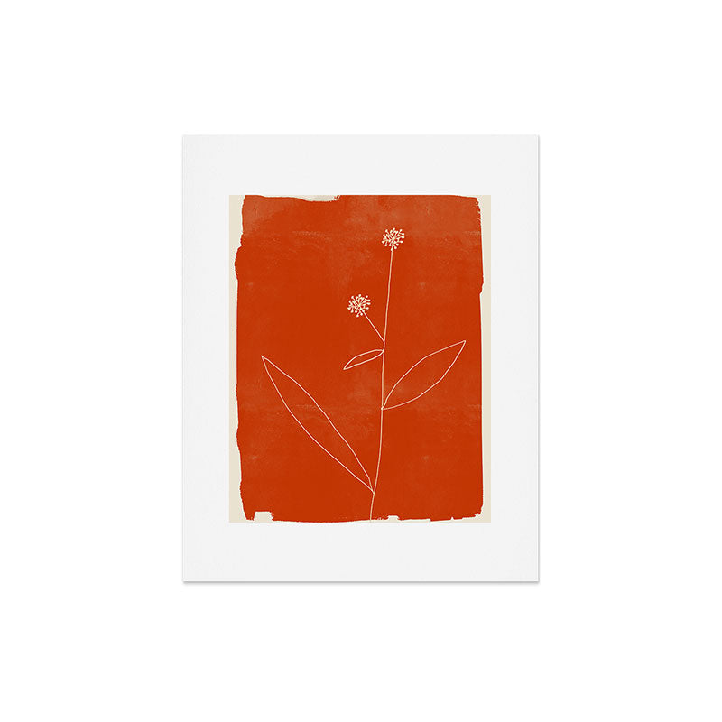 Minimal Abstract Art Plant 39 Art Print Gallery Image 4