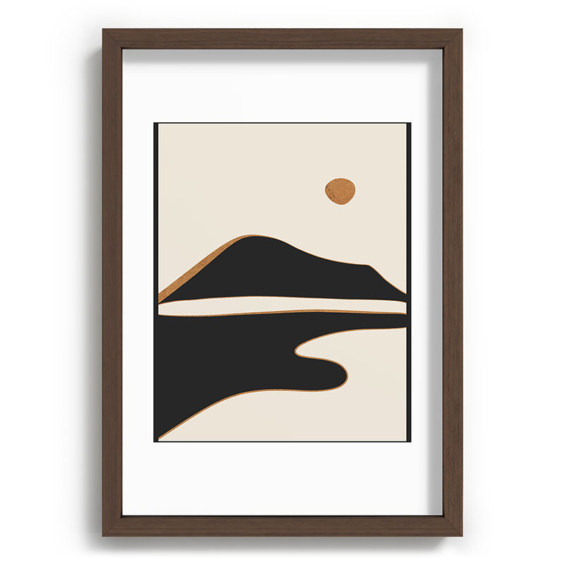 Minimalist Abstract Landscape 2 Framed Art Print Gallery Image 89