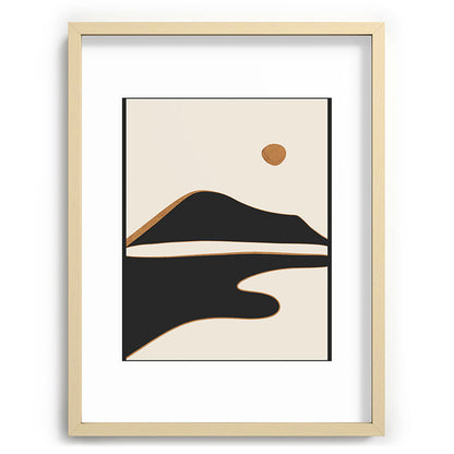 Minimalist Abstract Landscape 2 Framed Art Print Gallery Image 100