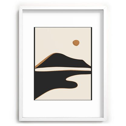 Minimalist Abstract Landscape 2 Framed Art Print Gallery Image 107