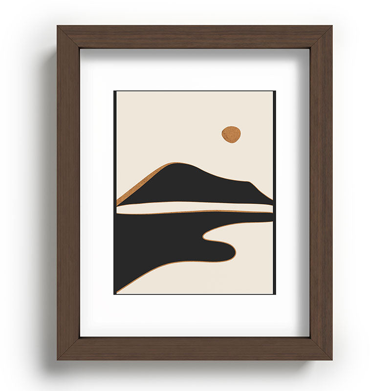 Minimalist Abstract Landscape 2 Framed Art Print Gallery Image 86