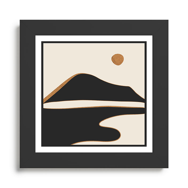 Minimalist Abstract Landscape 2 Framed Art Print Gallery Image 46