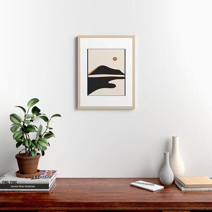 Minimalist Abstract Landscape 2 Framed Art Print Gallery Image 26