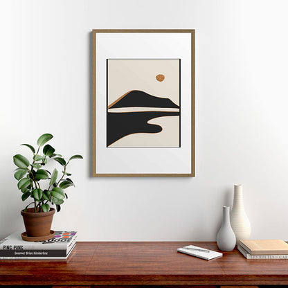 Minimalist Abstract Landscape 2 Framed Art Print Gallery Image 18