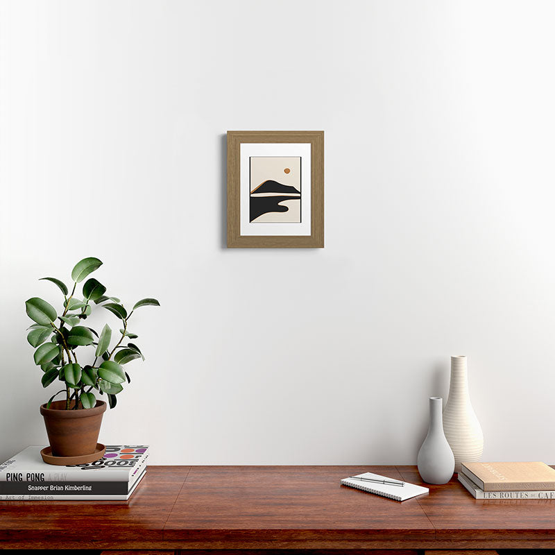 Minimalist Abstract Landscape 2 Framed Art Print Gallery Image 51