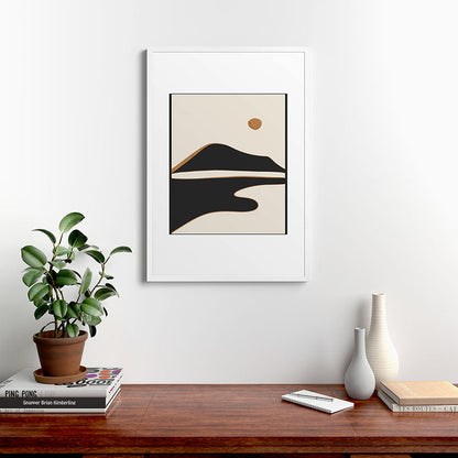 Minimalist Abstract Landscape 2 Framed Art Print Gallery Image 37