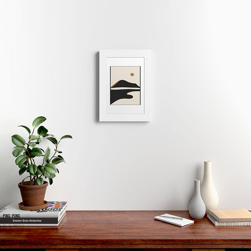 Minimalist Abstract Landscape 2 Framed Art Print Gallery Image 72