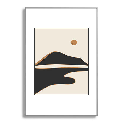Minimalist Abstract Landscape 2 Framed Art Print Gallery Image 137
