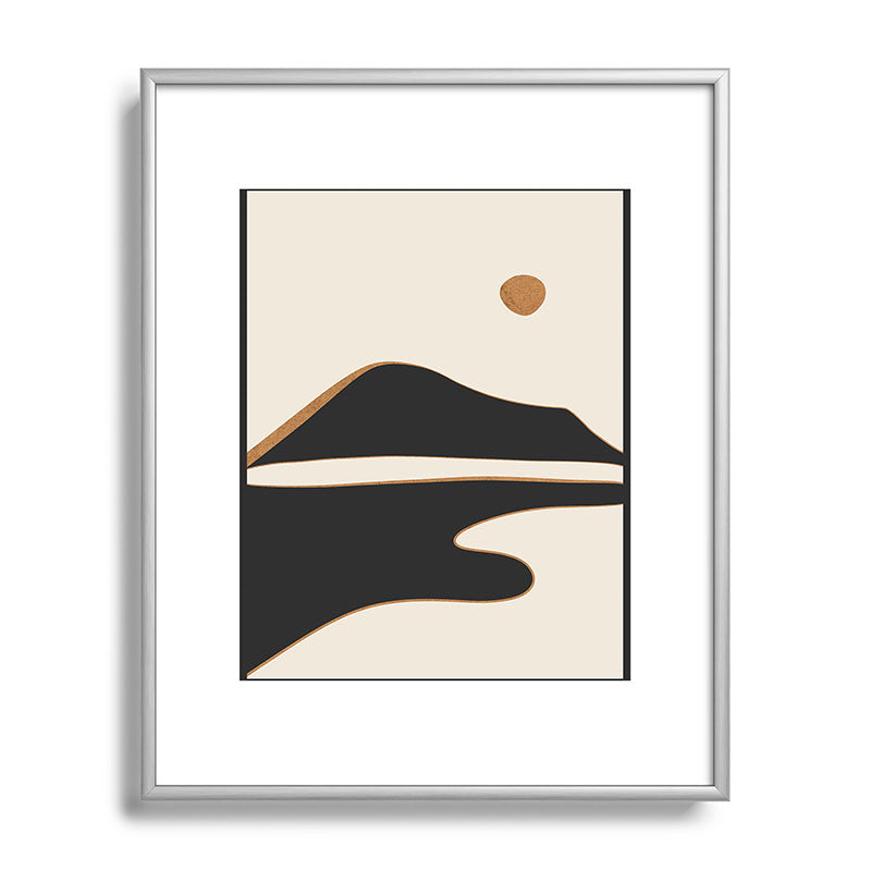 Minimalist Abstract Landscape 2 Framed Art Print Gallery Image 129