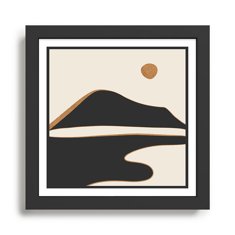 Minimalist Abstract Landscape 2 Framed Art Print Gallery Image 2